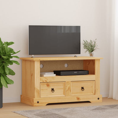 TV Cabinet Mexican Pine Corona Range 91x43x56 cm