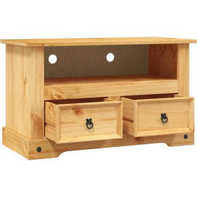 TV Cabinet Mexican Pine Corona Range 91x43x56 cm Payday Deals