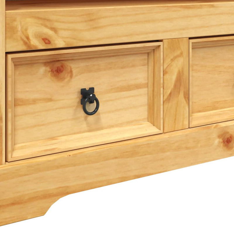 TV Cabinet Mexican Pine Corona Range 91x43x56 cm Payday Deals