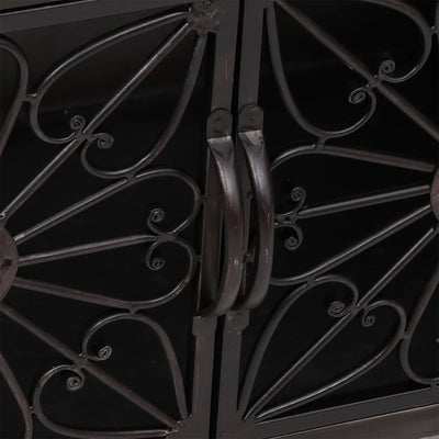 TV Cabinet Silver 110x30x40 cm Iron Payday Deals