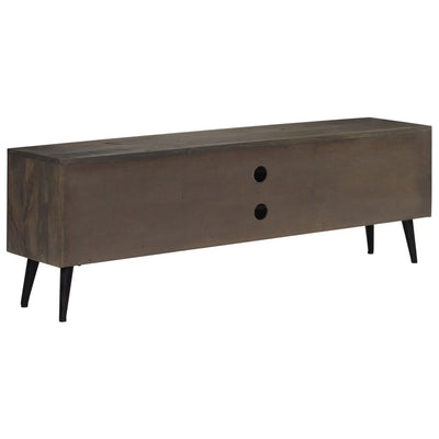 TV Cabinet Solid Mango Wood 140x30x45 cm Payday Deals