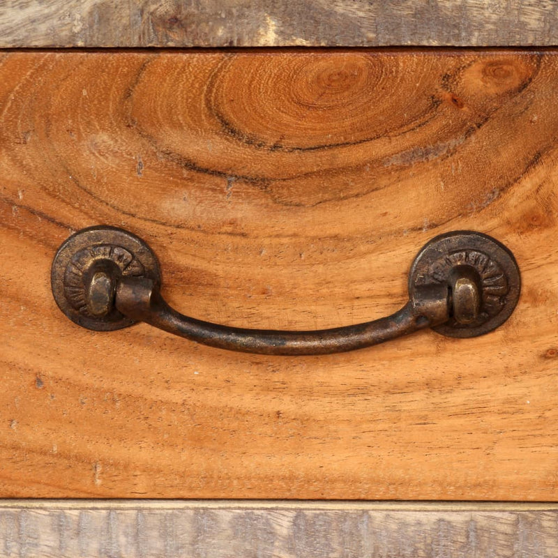 TV Cabinet Solid Wood Vintage 118x30x40 cm Payday Deals