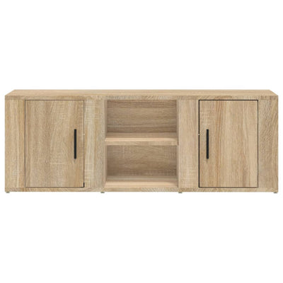 TV Cabinet Sonoma Oak 100x31.5x35 cm Engineered Wood Payday Deals