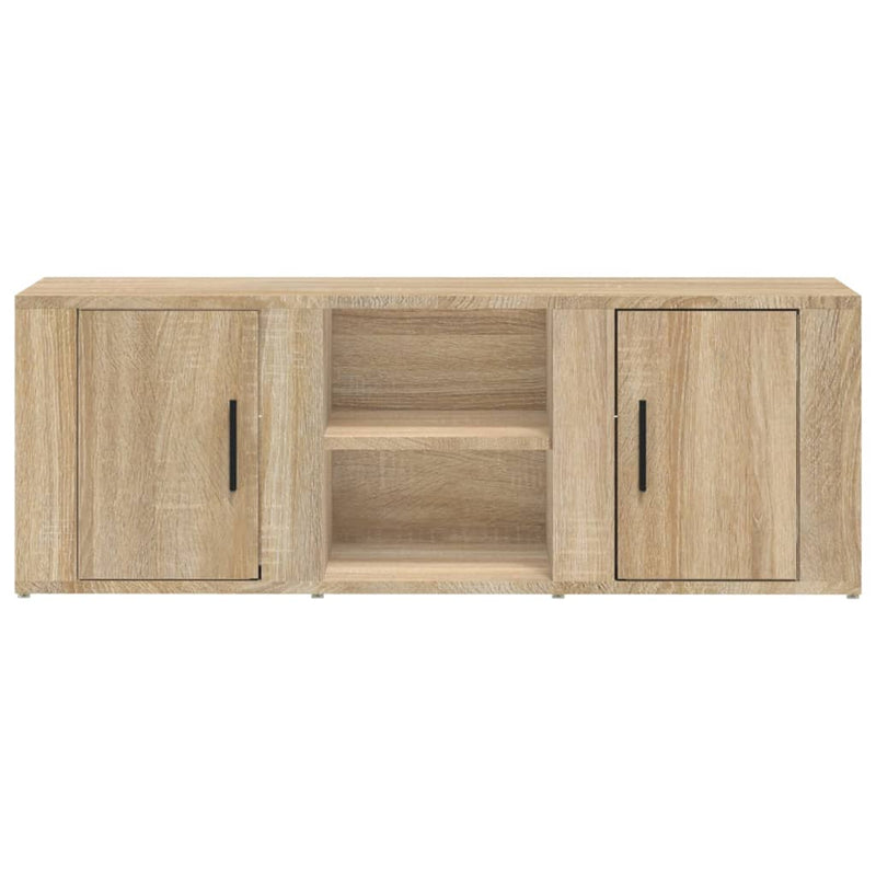 TV Cabinet Sonoma Oak 100x31.5x35 cm Engineered Wood Payday Deals