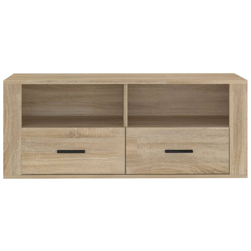 TV Cabinet Sonoma Oak 100x35x40 cm Engineered Wood Payday Deals