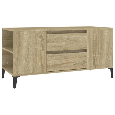 TV Cabinet Sonoma Oak 102x44.5x50 cm Engineered Wood Payday Deals