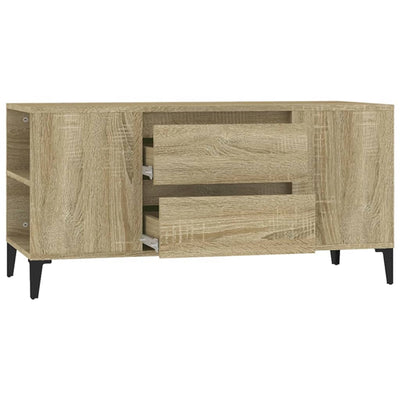 TV Cabinet Sonoma Oak 102x44.5x50 cm Engineered Wood Payday Deals