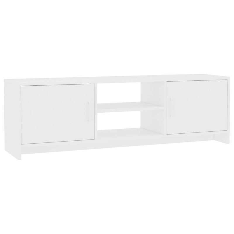 TV Cabinet White 120x30x37.5 cm Engineered Wood Payday Deals