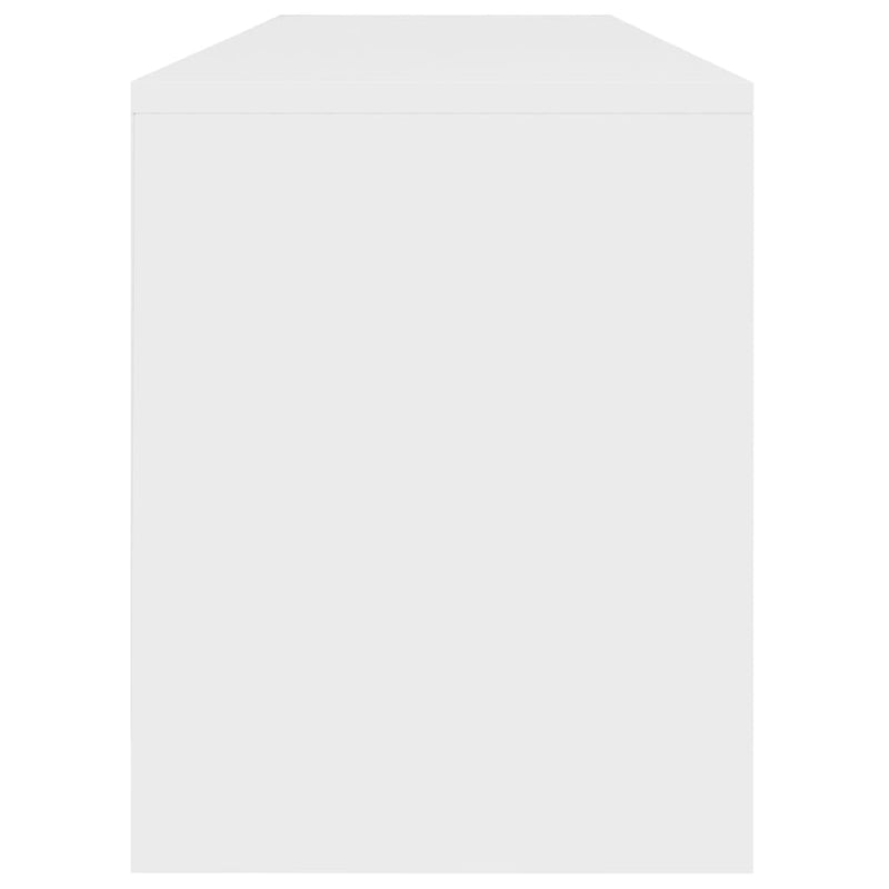 TV Cabinet White 120x30x37.5 cm Engineered Wood Payday Deals