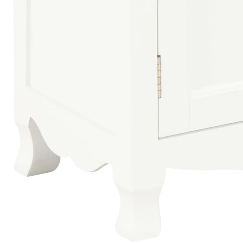TV Cabinet White 120x30x40 cm Wood Payday Deals