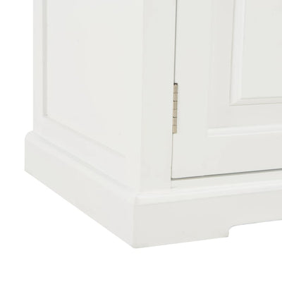 TV Cabinet White 120x30x40 cm Wood Payday Deals