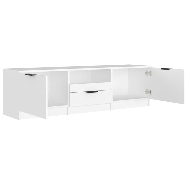 TV Cabinet White 140x35x40 cm Engineered Wood Payday Deals