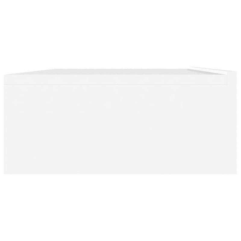 TV Cabinet with LED Lights White 90x35x15.5 cm Payday Deals