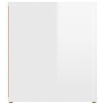 TV Cabinets 2 pcs High Gloss White 80x31.5x36 cm Engineered Wood Payday Deals