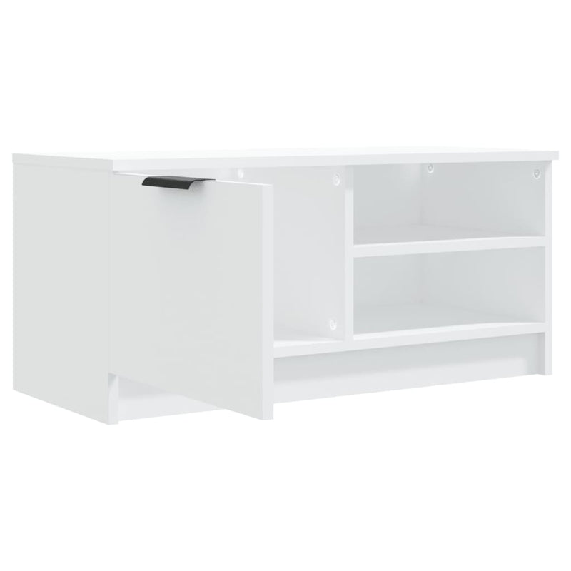 TV Cabinets 2 pcs White 80x35x36.5 cm Engineered Wood Payday Deals