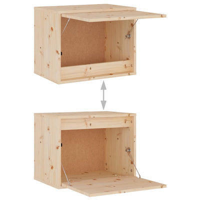 TV Cabinets 3 pcs Solid Wood Pine Payday Deals