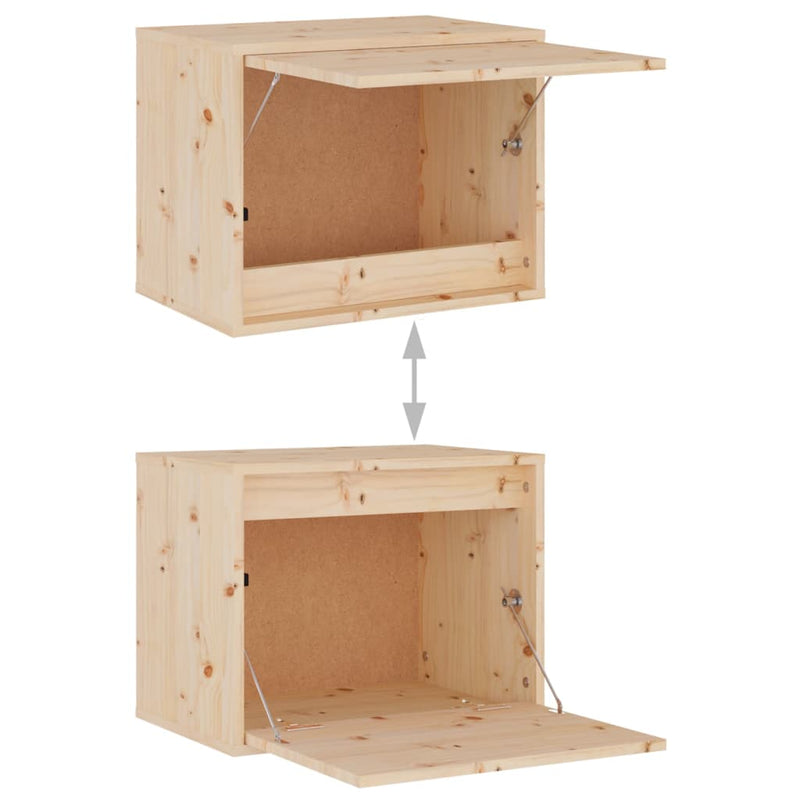TV Cabinets 3 pcs Solid Wood Pine Payday Deals