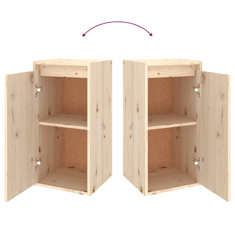 TV Cabinets 4 pcs Solid Wood Pine Payday Deals