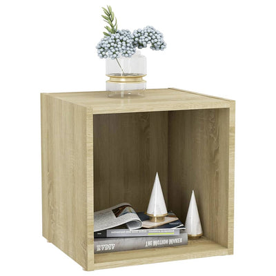 TV Cabinets 4 pcs Sonoma Oak 37x35x37 cm Engineered Wood Payday Deals