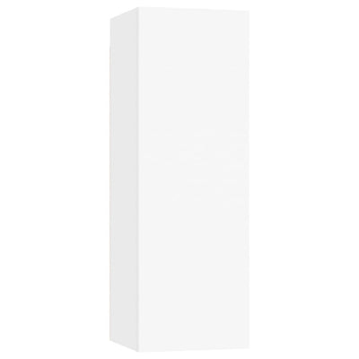 TV Cabinets 4 pcs White 30.5x30x90 cm Engineered Wood Payday Deals