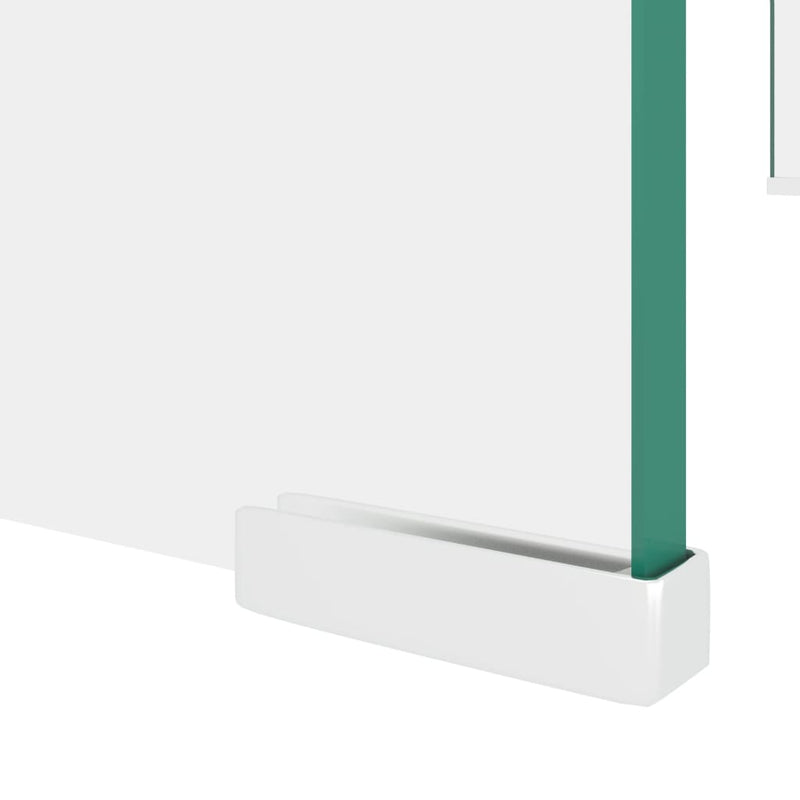 TV Stand/Monitor Riser Glass Clear 80x30x13 cm Payday Deals
