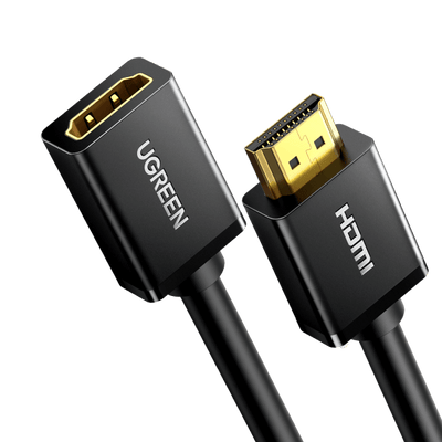 UGREEN 10145 4K 3D HDMI Male to Female Extension Cable 3M