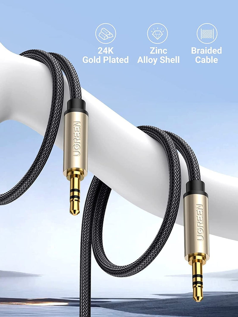 UGREEN 10604 3.5mm Male to Male Aux Stereo Audio Cable 2M Payday Deals