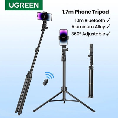 UGREEN 15062 Selfie Stick Tripod with Remote 1.5M Payday Deals