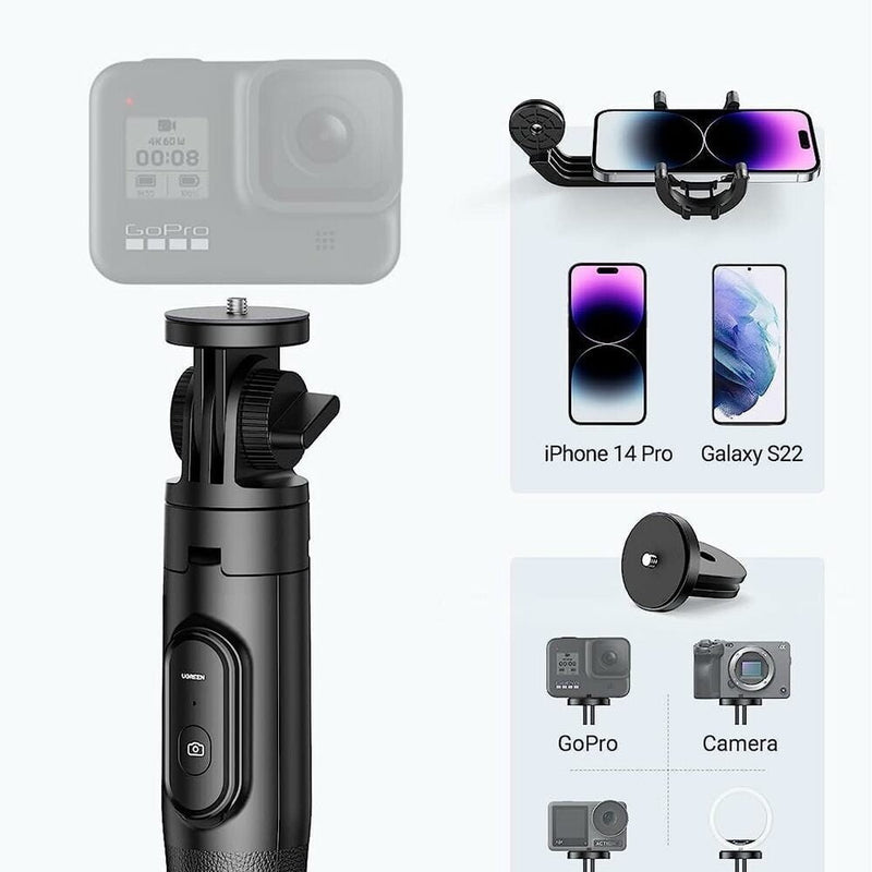 UGREEN 15062 Selfie Stick Tripod with Remote 1.5M Payday Deals