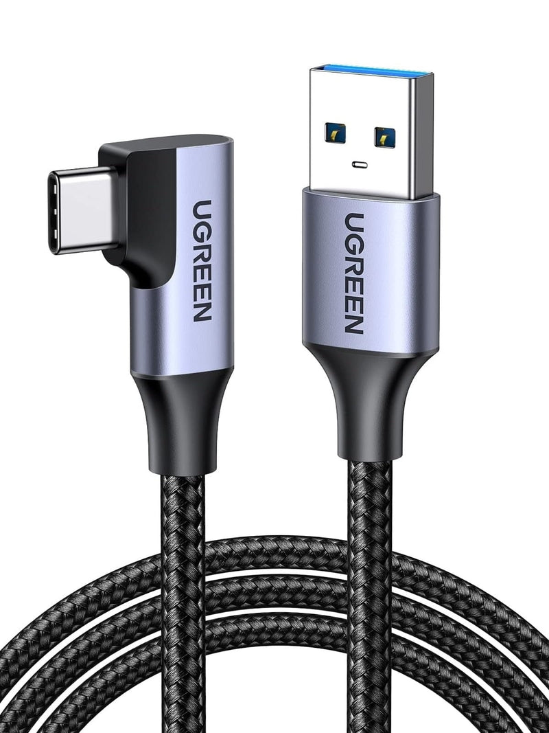 UGREEN 20299 Right Angle USB-C Fast Charging Cable 5Gbps 1M Payday Deals