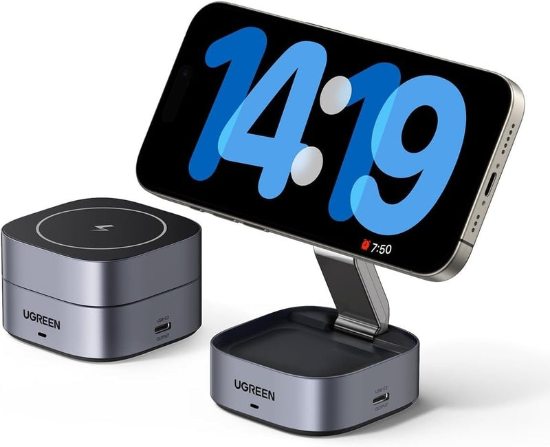 UGREEN 35278 2-in-1 Magsafe Wireless Charger with Stand Payday Deals