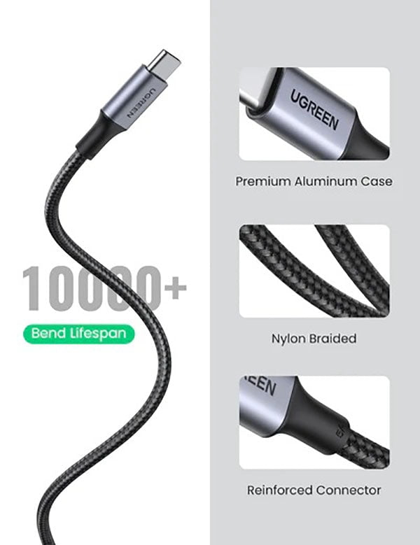 UGREEN 70427 USB-C to USB-C PD Fast Charging Cable 1M Payday Deals