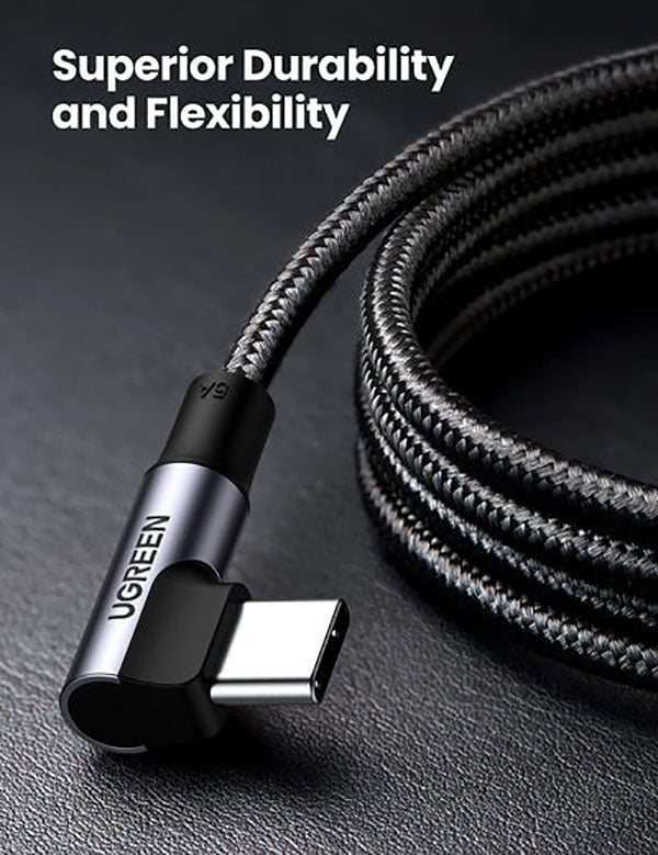 UGREEN 70645 USB-C to Angle USB-C Cable 2M Payday Deals