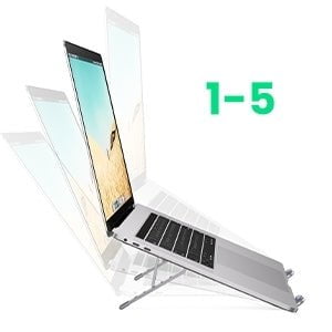 UGREEN 90312 Foldable Laptop Stand (Space Gray) Payday Deals