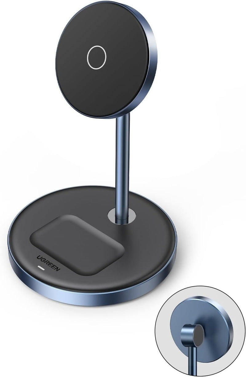 UGREEN 90668 2-in-1 Magnetic Wireless Charging Station Payday Deals