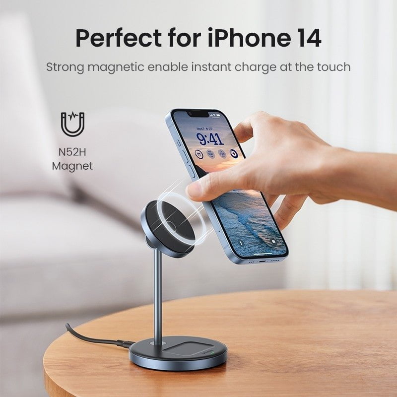 UGREEN 90668 2-in-1 Magnetic Wireless Charging Station Payday Deals