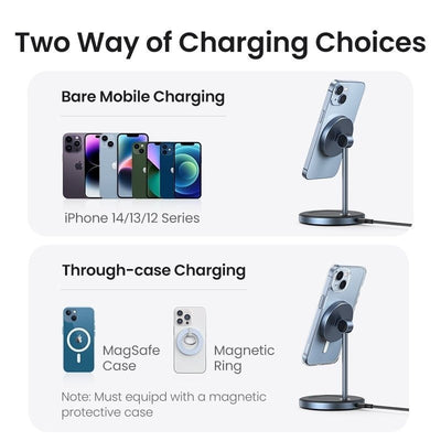 UGREEN 90668 2-in-1 Magnetic Wireless Charging Station Payday Deals