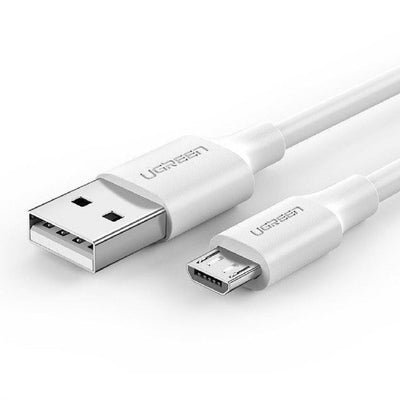 UGREEN USB-A to Micro USB Cable 2m (White) - 60143