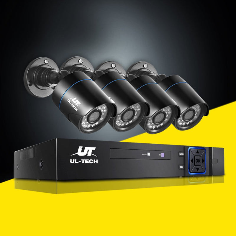 UL Tech 1080P 4 Channel HDMI CCTV Security Camera Payday Deals
