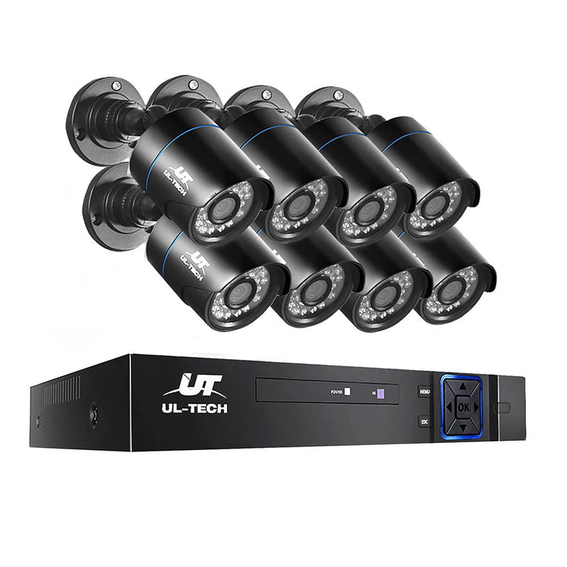 UL Tech 1080P 8 Channel HDMI CCTV Security Camera Payday Deals