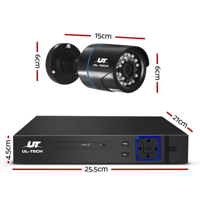 UL Tech 1080P 8 Channel HDMI CCTV Security Camera Payday Deals