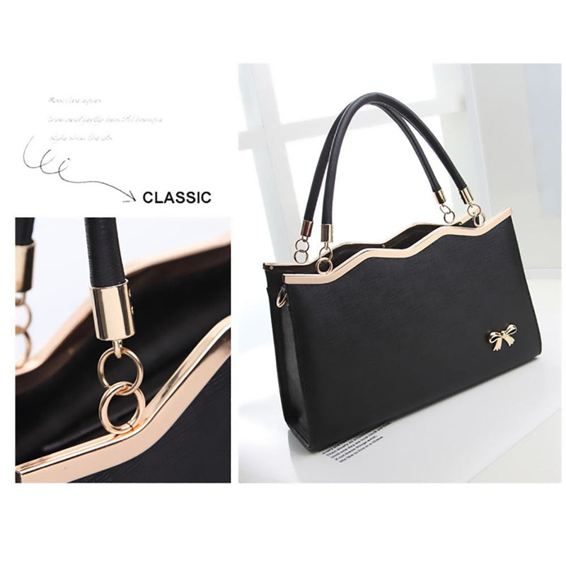 Unique Fashion Hand Bag black color, with the shoulder strap Payday Deals