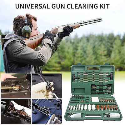 Universal Barrel All-purpose Gun Cleaning Kit for Rifle Pistol Shotgun Muzzleloader Payday Deals