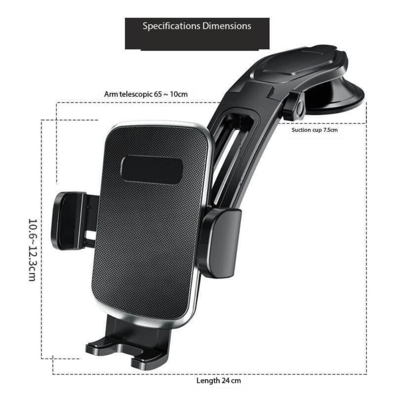 Universal Car Phone Stand Dashboard Hands Free Car Mount Phone Holder Payday Deals