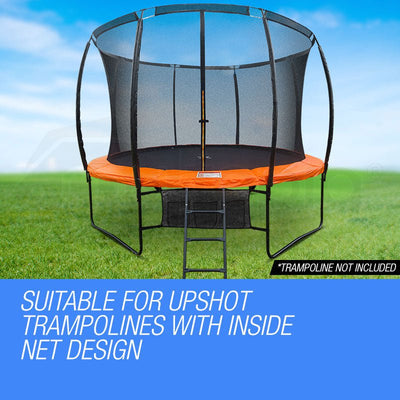 UP-SHOT 16ft Replacement Round Trampoline Inner Safety Net Enclosure 12 Pole Payday Deals