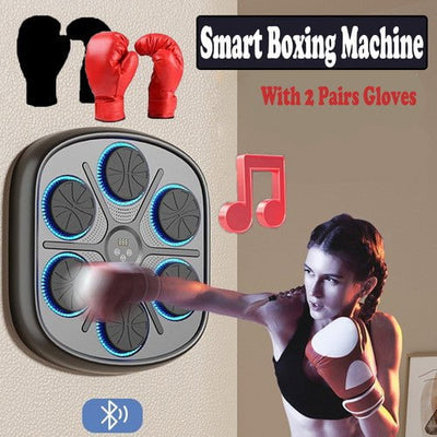 Upgrade Boxing Training Machine Music Electronic Smart Wall Pad Target Combat AU Payday Deals