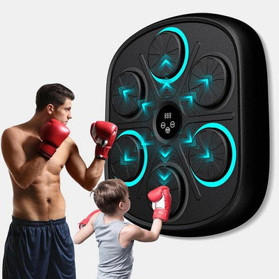 Upgrade Boxing Training Machine Music Electronic Smart Wall Pad Target Combat AU Payday Deals