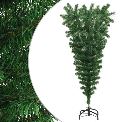 Upside-down Artificial Christmas Tree with Stand Green 120 cm Payday Deals