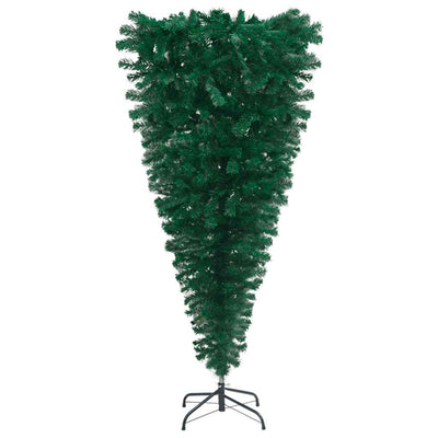 Upside-down Artificial Pre-lit Christmas Tree with Ball Set 240 cm Payday Deals