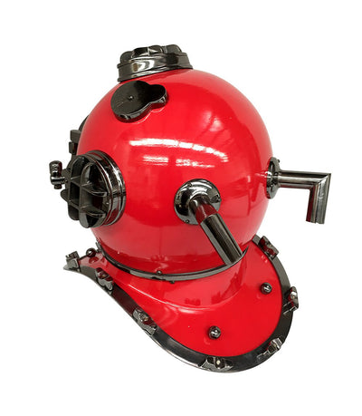 US Navy Mark V Diving Helmet – Red Payday Deals